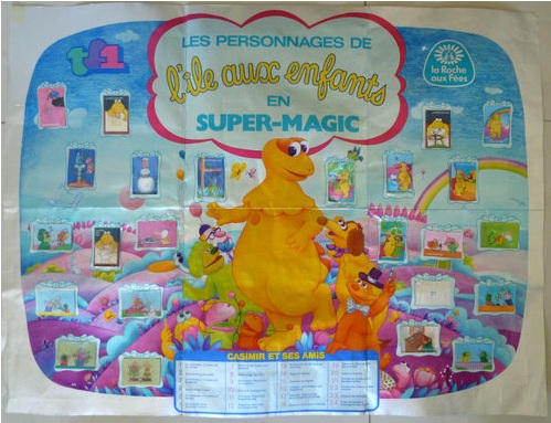 POSTER CASIMIR LA ROCHE AUX FEES